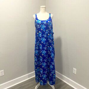 Hawaiian Print Floral Size 4X Dress